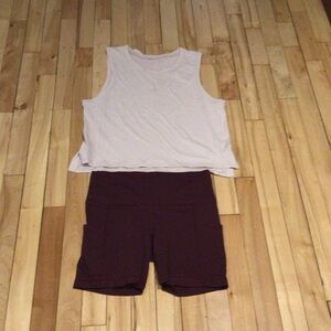lululemon athletica Purple Athletic Shorts